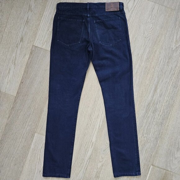 Brunello Cucinelli Men’s Slim Fit Five-Pocket Jeans – US 32 (IT 48), Dark Wash - Picture 3 of 15